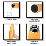 Probott Aquatic water bottle Yellow 500ml