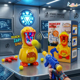 kriiddaank Superhero Theme Hover Football for Kids - Safe Indoor Air Power Soccer Ball with Foam Bumpers & LED Lights