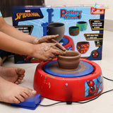 Kriiddaank Spiderman Pottery Wheel Modeling Set for Kids