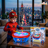 Kriiddaank Marvel Spiderman Theme Flash Drum for Kids