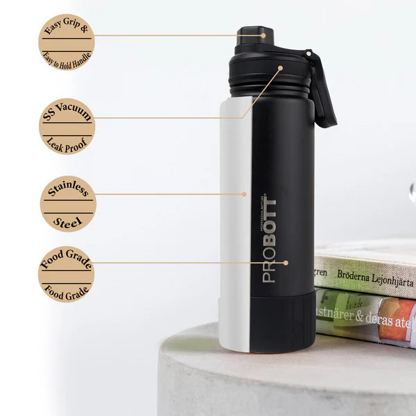 Probott Class water bottle Black 360ml
