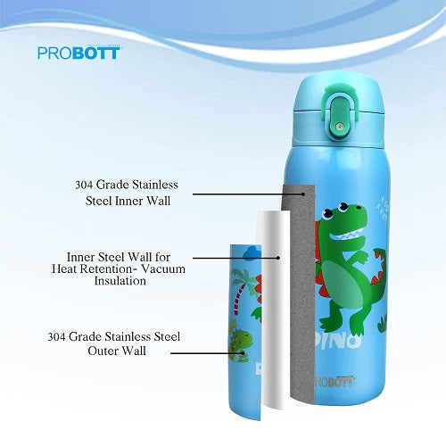 Probott Champ water bottle Light Blue 350ml