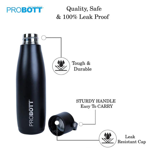 Probott Trendy Stainless Steel Water Bottles 700ml