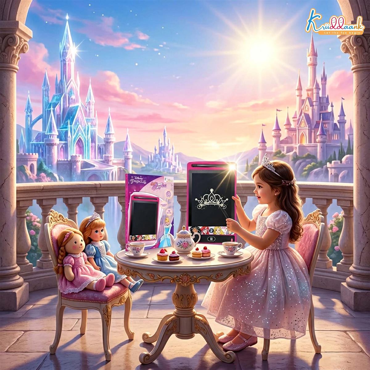 Kriiddaank Princess LCD Writing Tablet