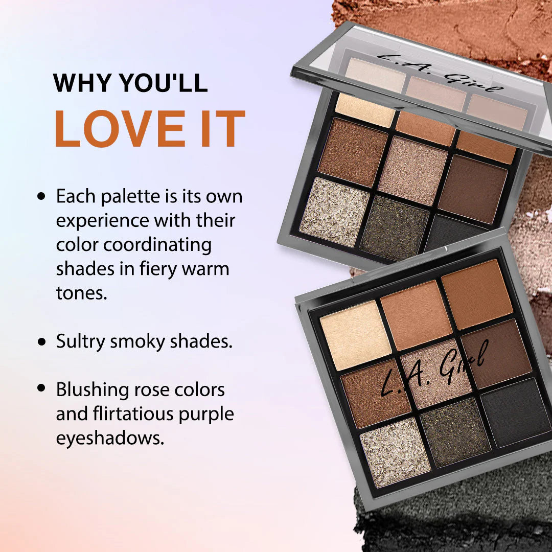 L.A. Girl Keep It Playful 9 Color Eye Palette