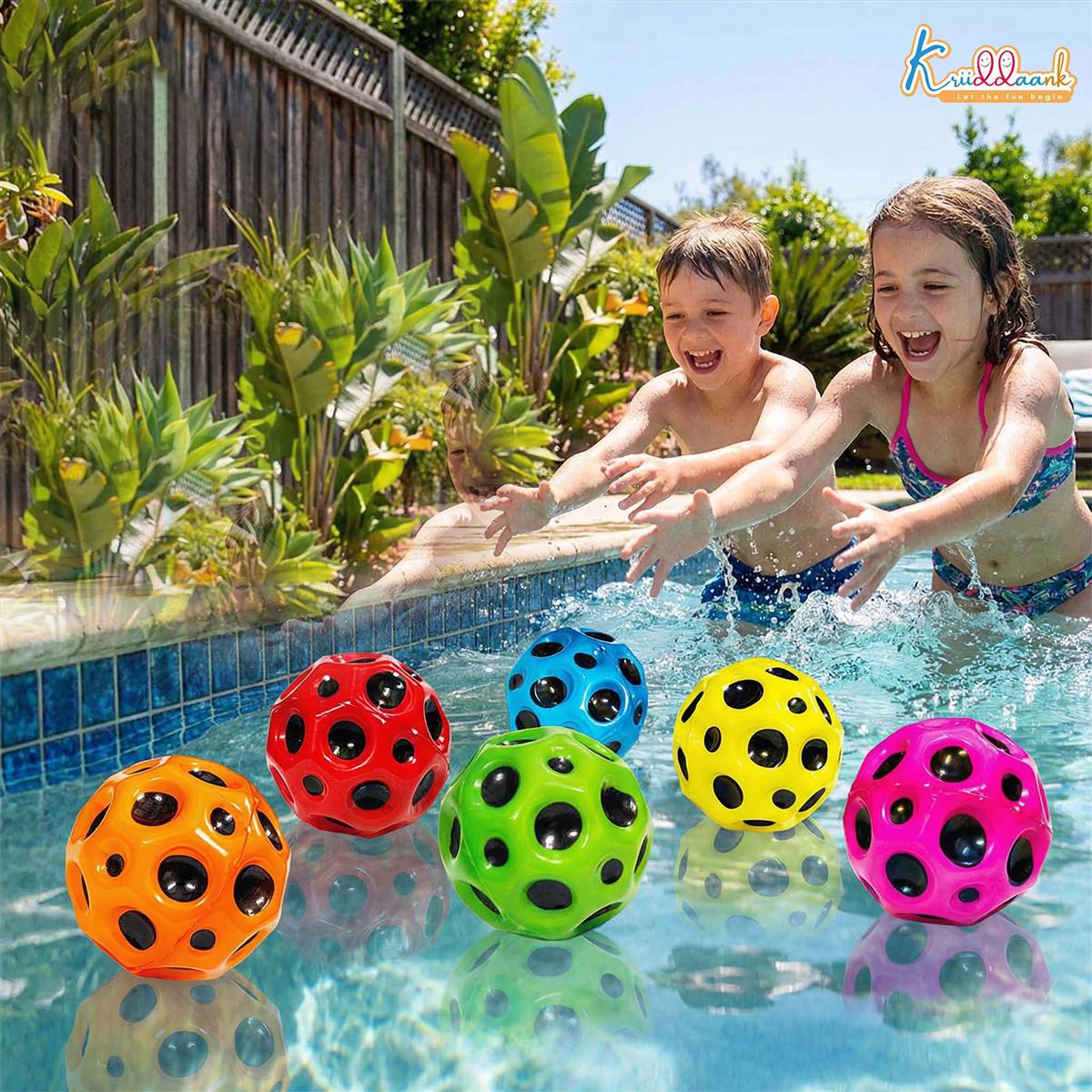 Kriiddaank Moon Bounce Ball Pack of 6