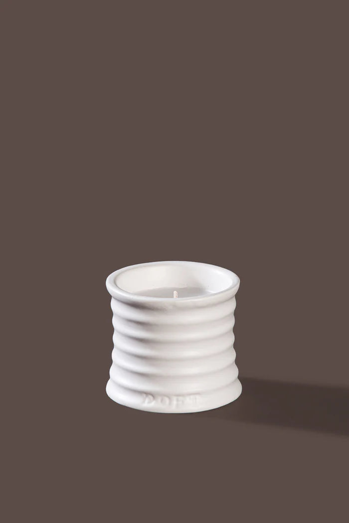 Doft Daydream - Cylinder Candle | White | Gardenia Delight
