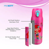 Probott Champ water bottle Pink 350ml