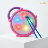 Kriiddaank Disney Princess Flash Drum Toy for Girls