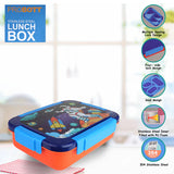 Probott Stainless Steel Lunch Box Orange 710ml