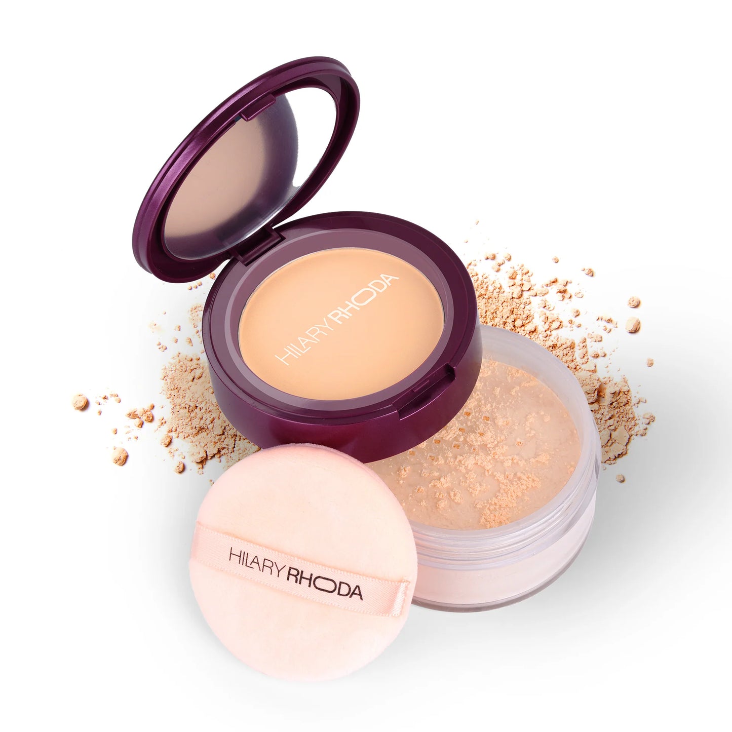 Hilary Rhoda The Setting Duo Compact & Loose Powder