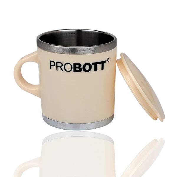 Probott Costa Stainless Steel Mug Beige 250ML