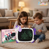 Kriiddaank 8.9" Unicorn LCD Writing Tablet for Kids, White