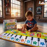 Kriiddaank Piano Music Play Mat for Kids - Classical Interactive Musical Floor Mat