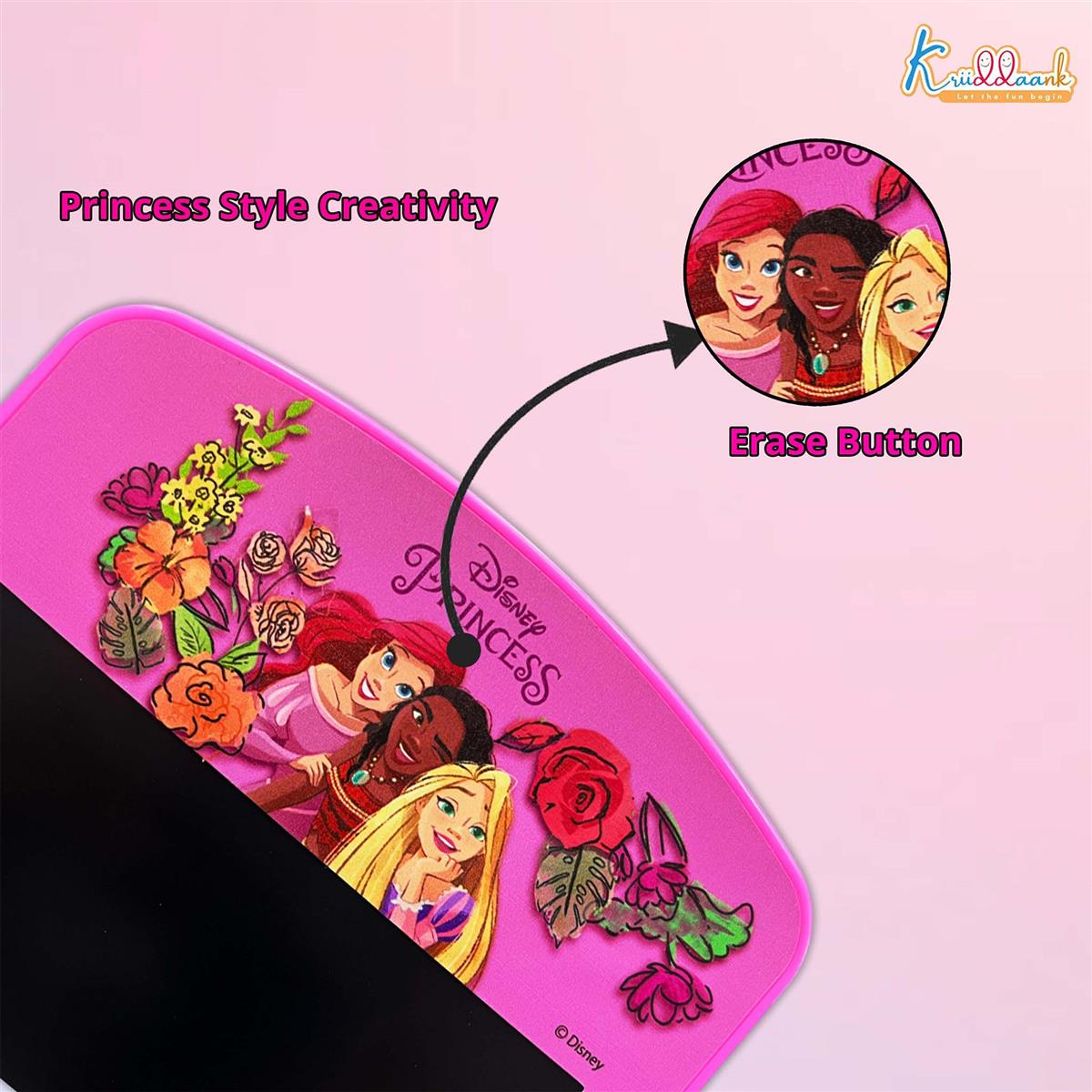 Kriiddaank Princess 10.5 Inch LCD Writing Tablet, Pink