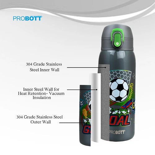 Probott Champ water bottle Gray 230ml