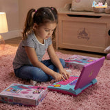Kriiddaank Minnie Theme Educational Laptop for Kids