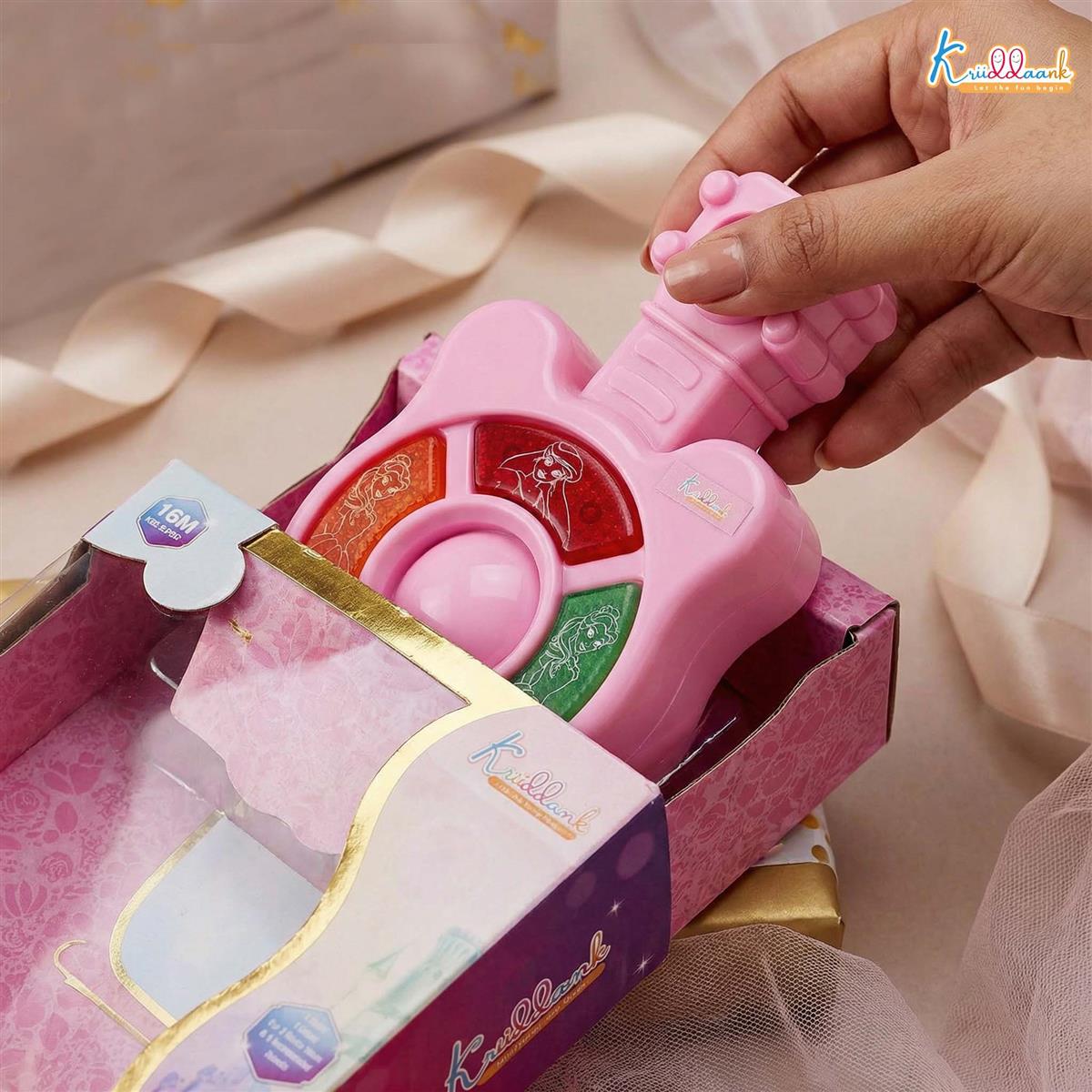 Kriiddaank Disney Princess Mini Music Guitar for Kids