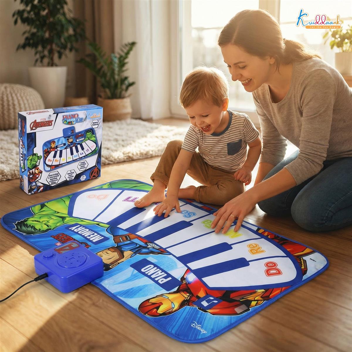 Kriiddaank Marvel Avengers Theme Piano Mat