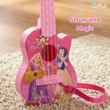 Kriiddaank Disney Princess Theme 4-String Toy Guitar for Girls