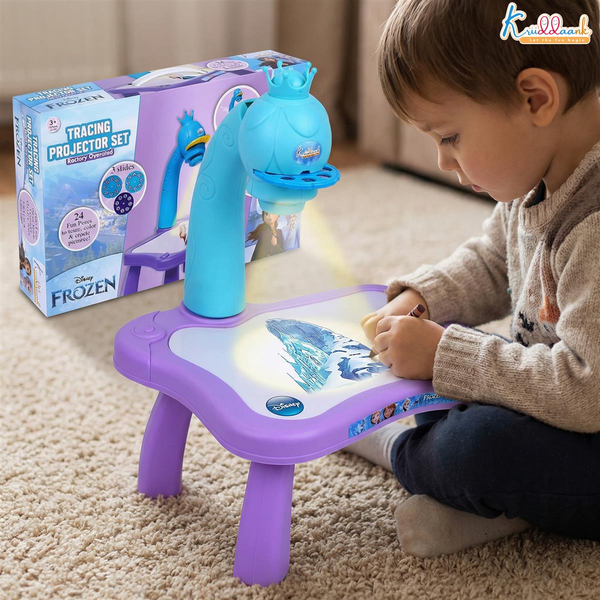 Kriiddaank Frozen Tracing Projector for Kids