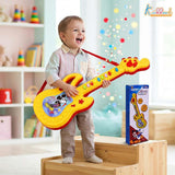 Kriiddaank Disney Mickey Mouse Theme Musical Guitar for Toddlers & Kids Red