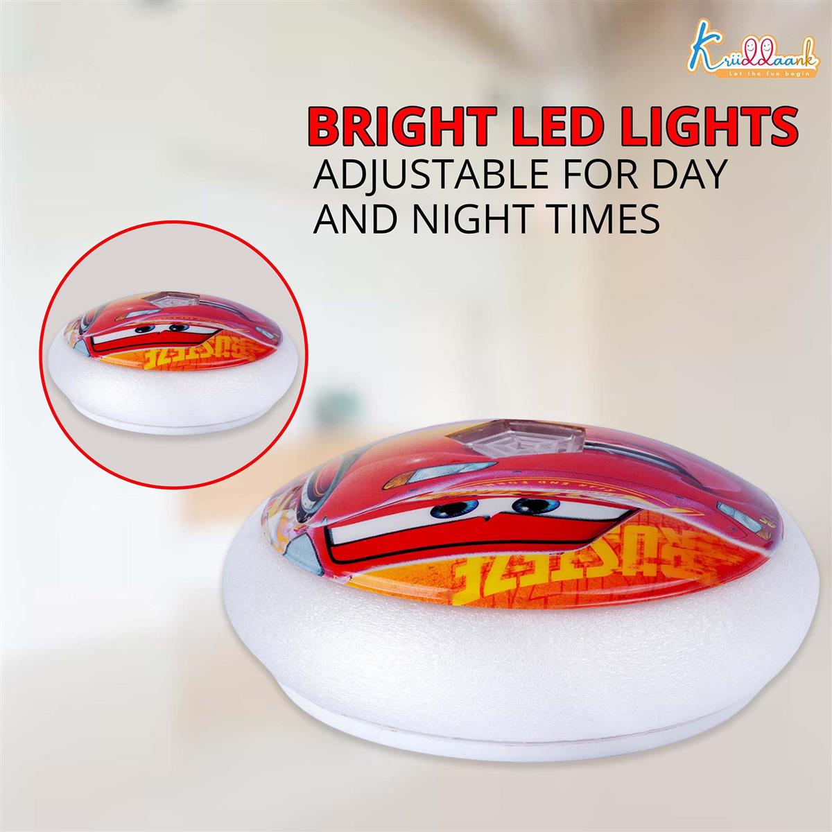 Kriiddaank Disney Cars Hover Football for Kids