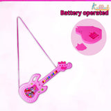 Kriiddaank Disney Princess Musical Guitar for Toddlers - Sing Pink