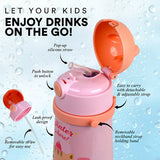 Probott School Champ Stainless Steel Hot & Cold Water Bottle 370ml