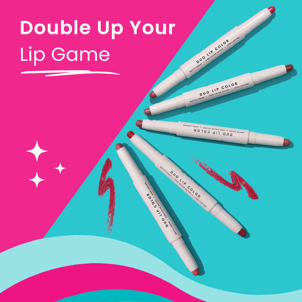 Swiss Beauty Duo Lip Colour Bold & Light Shades