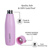 Probott Trendy Stainless Steel Water Bottles 700ml