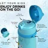 Probott School Champ Stainless Steel Hot & Cold Water Bottle 370ml