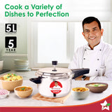 Wonderchef Venice Stainless-steel Pressure Cooker | Outer Lid