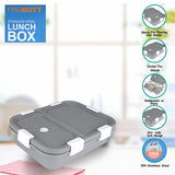 Probott Stainless Steel Lunch Box Gray 750ml