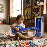 Kriiddaank Spiderman Big Toy Guitar for Kids - 4 Adjustable Strings