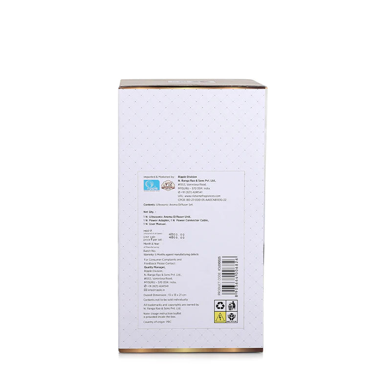 IRIS Ceramic Ultrasonic Aroma Diffuser
