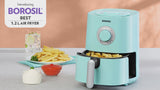 Borosil Smart Electric Air Fryer Healthy Oil-Free Cooking 800W