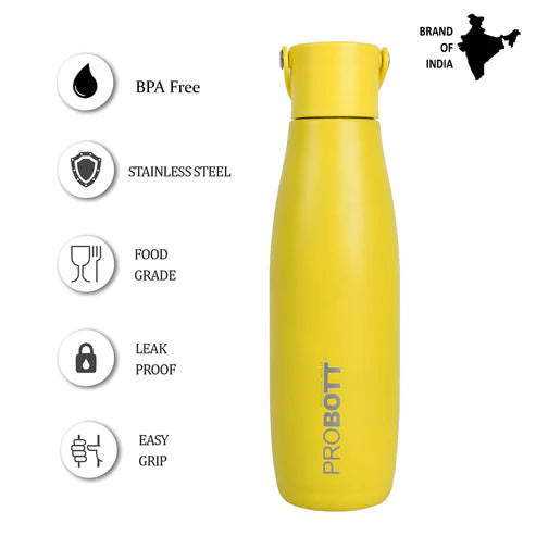 Probott Trendy Stainless Steel Water Bottles 700ml