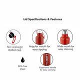 Probott Bang Thermoses Vacuum Insulated Flask Sports Bottle 600ml