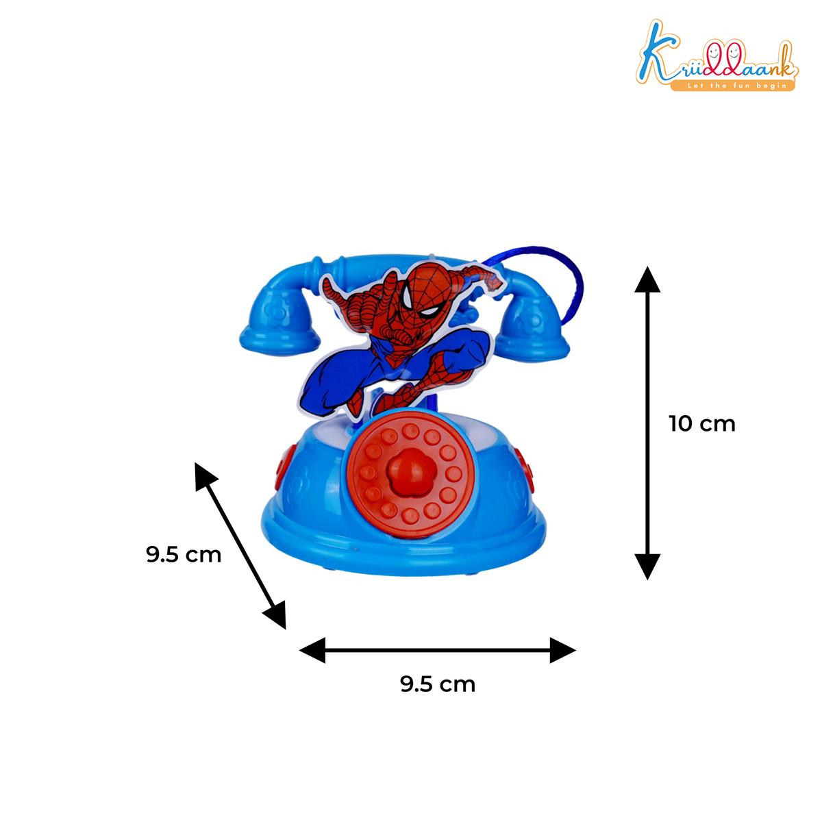 Kriiddaank Spiderman Talking Telephone Toy for Kids