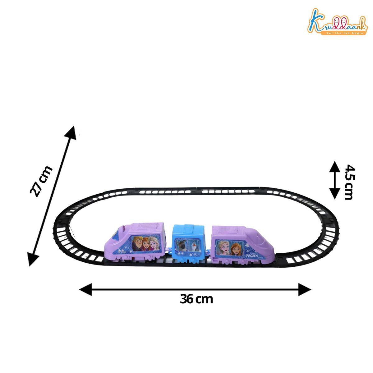 Kriiddaank Frozen Theme Train Set