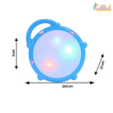Kriiddaank Barbie Electronic Flash Drum with 3D Rhythm Lights & Music