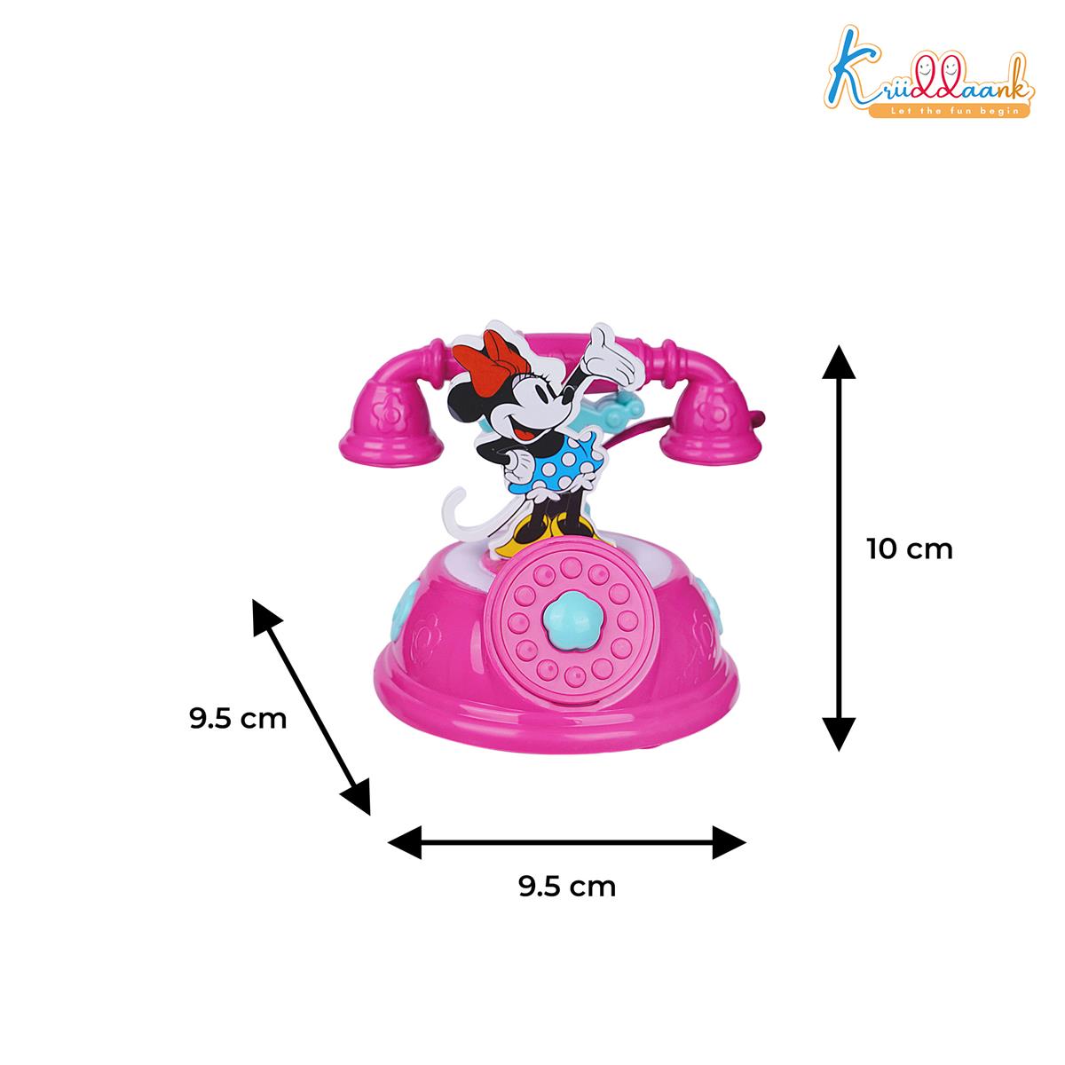 Kriiddaank Minnie Talking Telephone Toy for Kids  Pink
