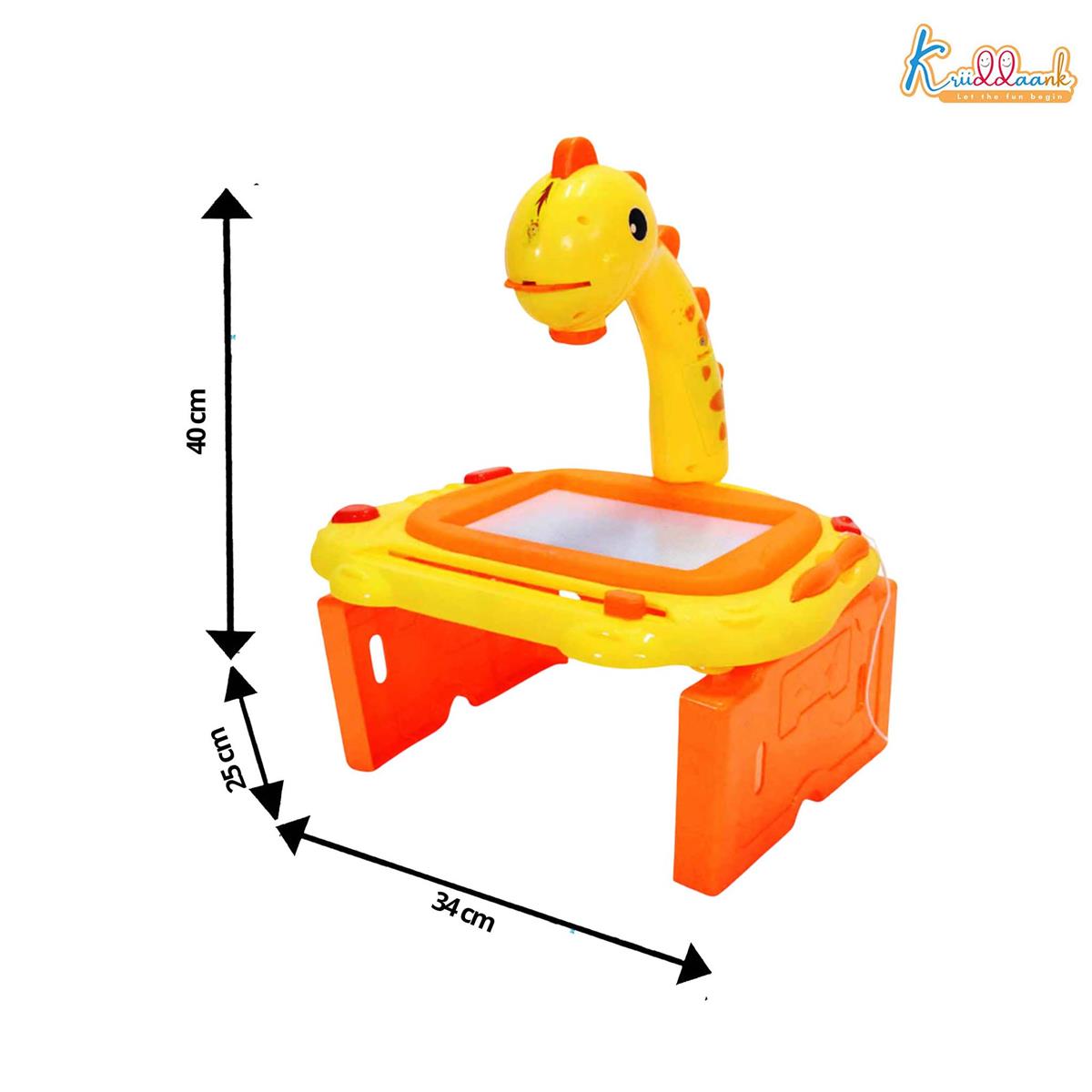 Kriiddank Giraffe Toy Projector Drawing Set for Kids