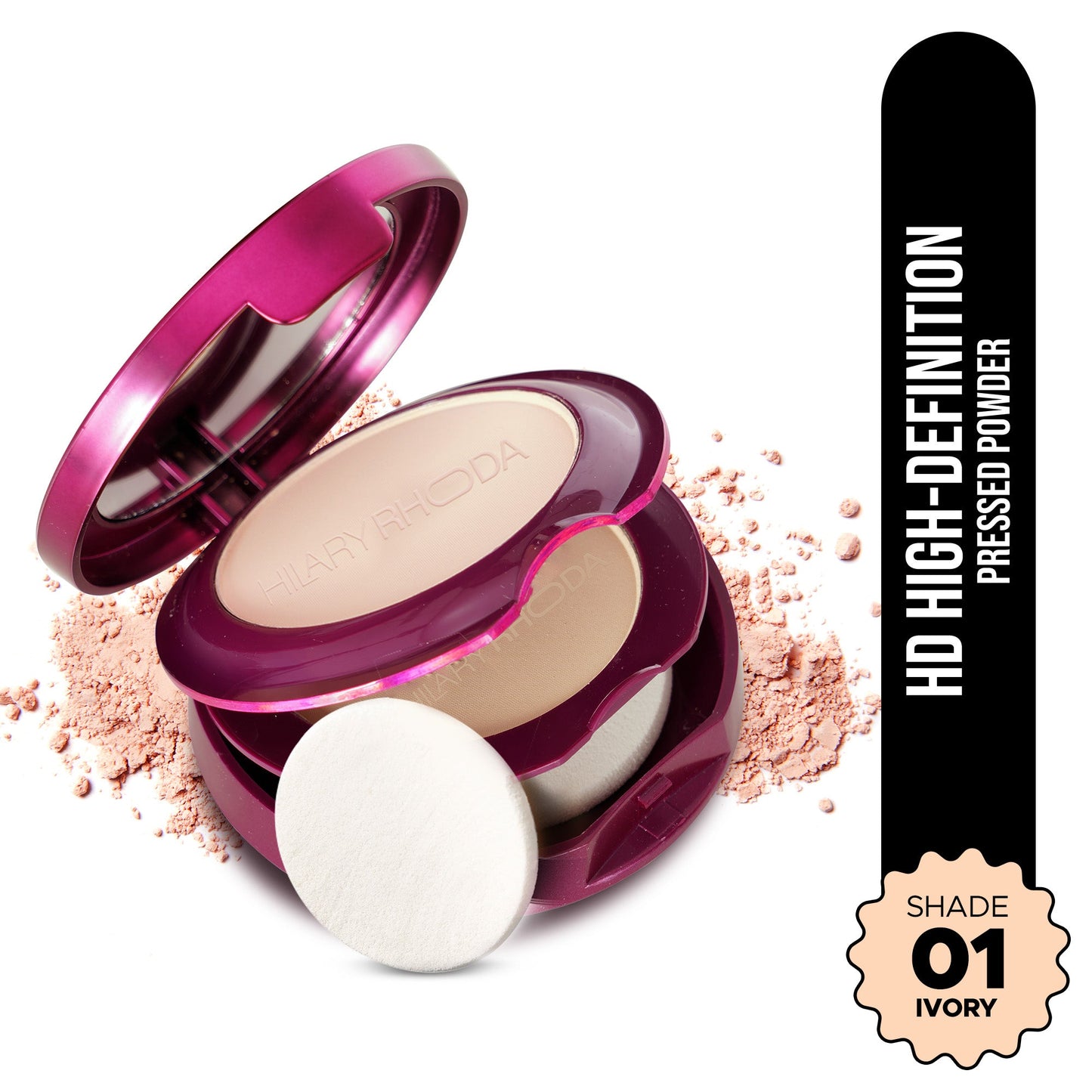 Hilary Rhoda HD High-Definition Pressed Powder