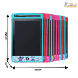 Kriiddaank Pack of 12 LCD Writing Tablet 8.5 Multicolor