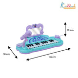 Kriiddaank Frozen Junior Musician Elsa-Anna Music Set - Kids Piano with Microphone