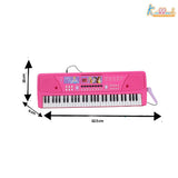 Kriiddaank Disney Princess Keyboard Piano for Kids - 37 Keys Pink