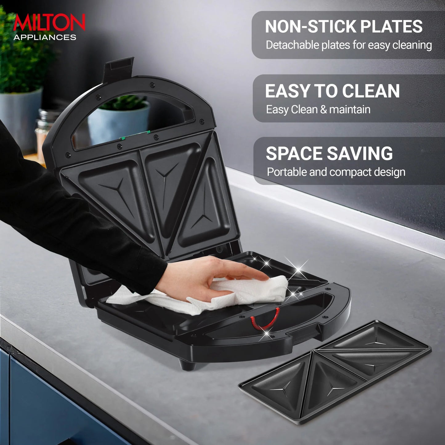 Milton Sandwich Maker HSM033
