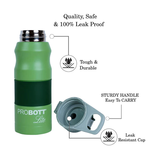 Probott Lite Bliss water bottle Green 700ml